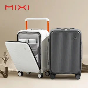 Mixi Front Pocket Carry-On Suitcase