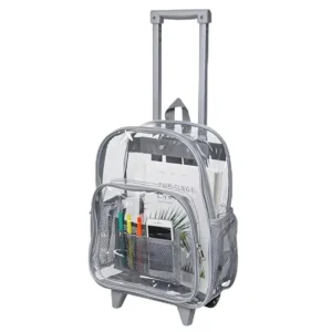 Rolling See Through Backpack